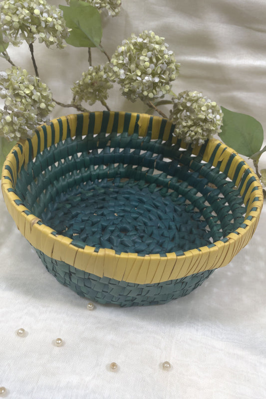 Green Yellow Multi Purpose Basket