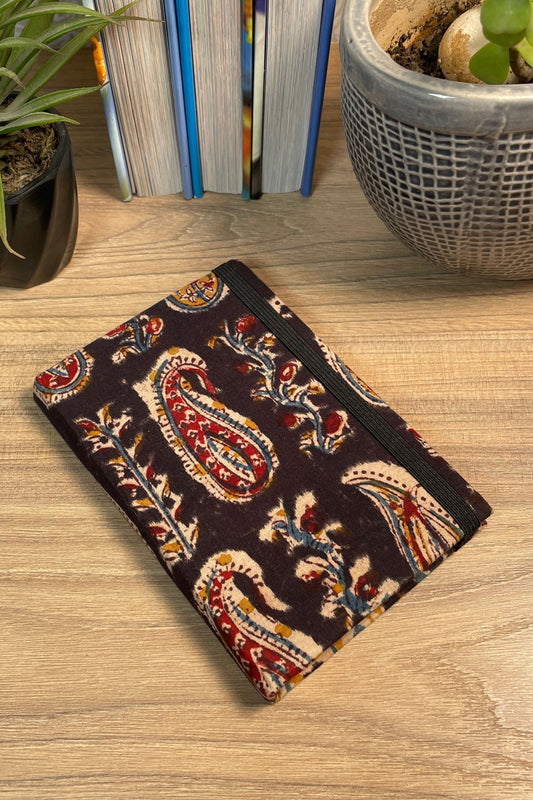 Black Printed Diary