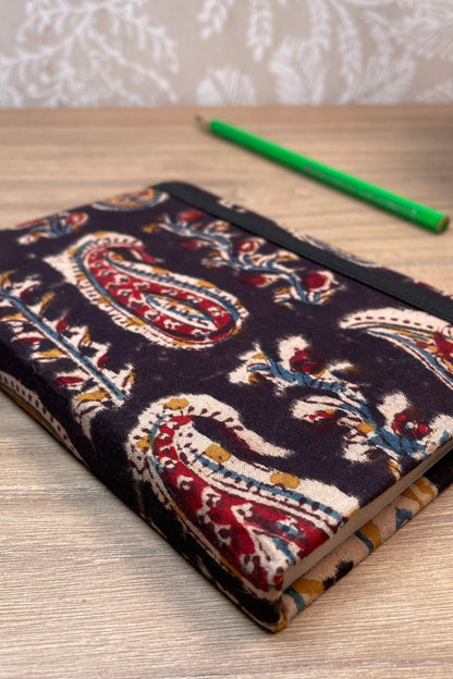 Black Printed Diary