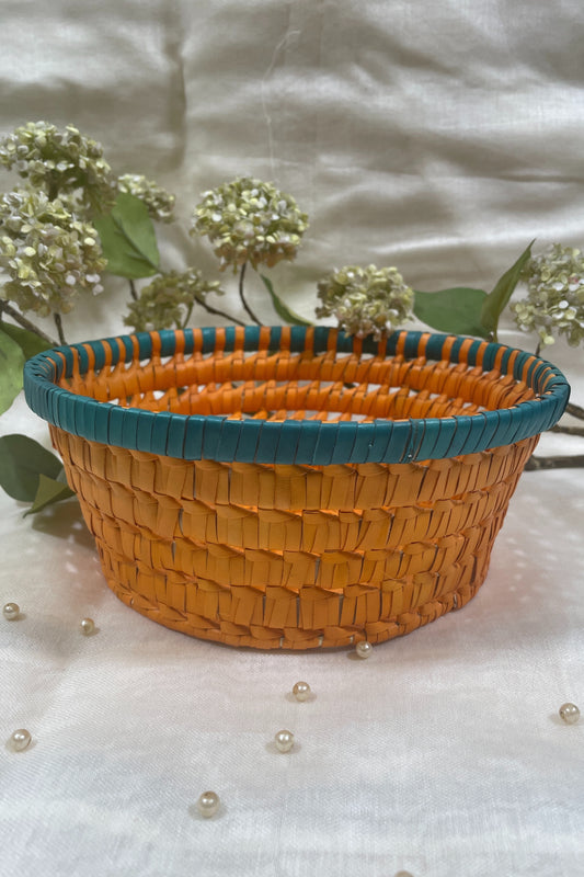Orange Green Multi Purpose Basket
