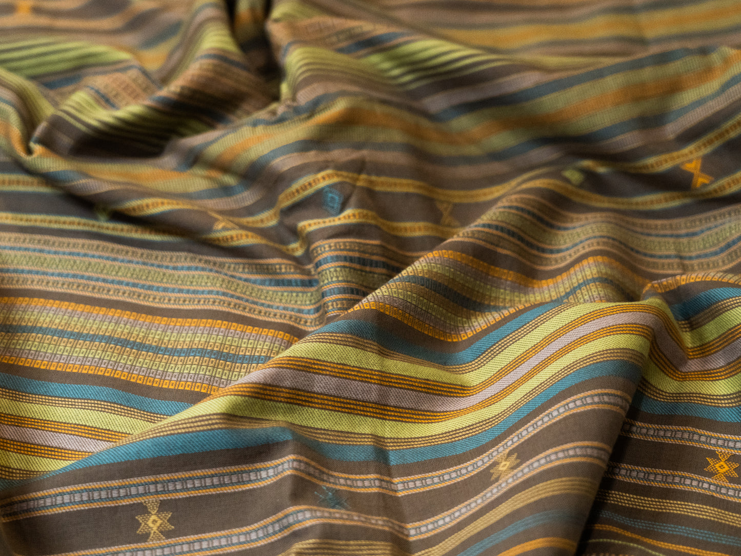 LIGHT BROWN BHUJODI SARI
