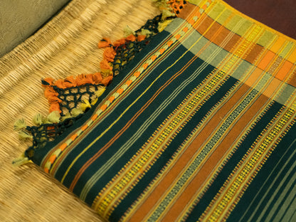 BROWN BHUJODI SARI